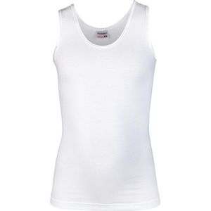 Beeren Comfort Feeling  katoen meisjes hemdje  brede band  - 152  - Wit