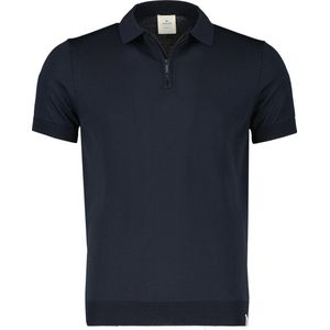 Hensen Polo - Slim Fit - Blauw - XL