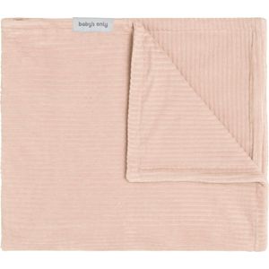 Baby's Only Ledikantdeken - Baby deken Sense - Dekentje voor meisjes - 1.6 TOG - 100x135 cm - Peach - Zachte rib corduroy stof