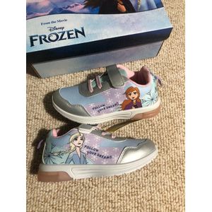 Frozen sneakers - licht - schoenen - klittenband - maat 27