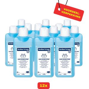 12 x Sterillium GEL. Handdesinfectant van Hartmann - 12 x 475ml - Voordeelverpakking!