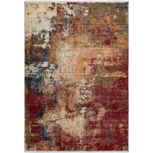 Lalee Medellin | Modern Vloerkleed Laagpolig | Red | Tapijt | Karpet | Nieuwe Collectie 2024 | Hoogwaardige Kwaliteit | 200x290 cm