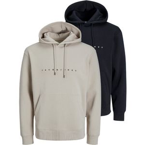 Jack & Jones Heren hoddie 2 pack Star