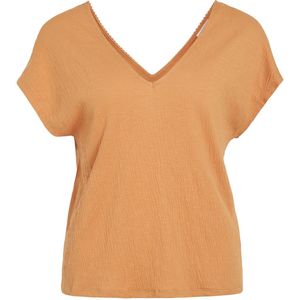 VILA - VISYMA LACE V-NECK CAP SLEEVE TOP/DFS - Dames - Blouses