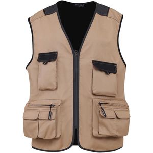 Outdoor Werkvest Heren - Multifunctioneel en Ademend Camouflage Vest