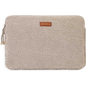 Selencia Laptop Sleeve - Laptophoes geschikt voor 16 inch / 16.2 inch / 15 inch / 15.6 inch / 15.3 inch - Selencia Teddy Sleeve - bruin