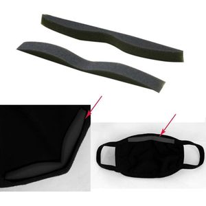 Neuspad 3D - 20 stuks - ZONDER mondmaskers - vermindering condens - voor brildragers - zwart