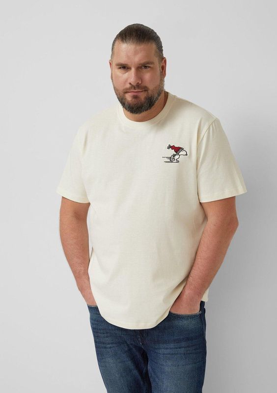 s.Oliver - T-Shirt - Peanuts® Prints - Casual - Korte Mouwen