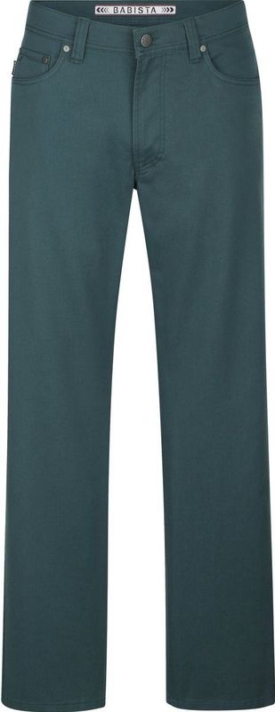 Babista - STEFZI - Broek - Groen - 5-pocket ontwerp - Kreukvrij en Vlekbestendig