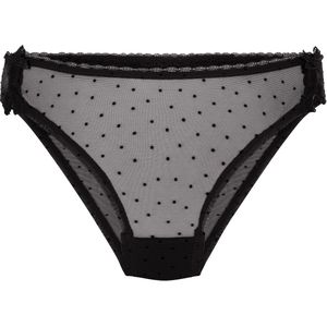 Hunkemöller Dames Lingerie Brazilian Adeline - Zwart - maat XS