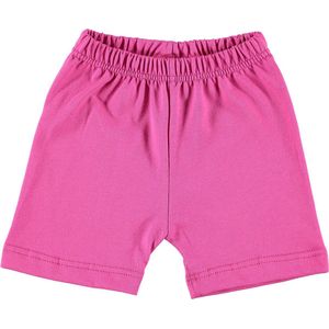 Korte broek fuchsia 62-68 biologisch katoen
