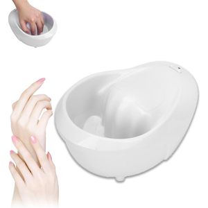 Handbad - Manicure Tafel met Massagefunctie - Professionele Manicure Tool voor Ontspanning van Handspieren en Verzachting van Nagelriemen (EU)
