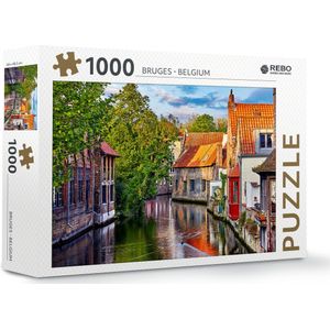 Rebo Productions Legpuzzel Brugge 68 X 48,5 Cm 1000 Stukjes