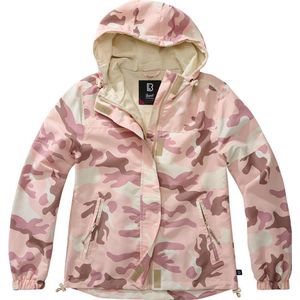 Brandit - Summer Frontzip candy camo Windbreaker jacket - XS - Roze