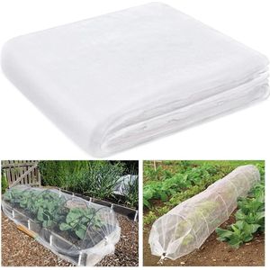 Insectenbeschermingsnet Groentennet Plantennet Tuinnetten voor groenten, planten, fruit, bloemen, velden, kas, rijafdekkingen, verhoogd bedbarrièrescherm, vogelbeschermingsnet (3 x 4 m)