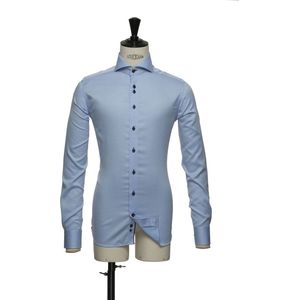James Harvest overhemd | skyblue | maat 45-46 | Slim fit
