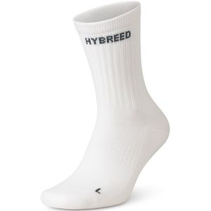 Hardloopsokken - Compressie - Stijlvol - Comfortabel - Wit - Hardlopen - Gym - Padel - Tennis - Wielrennen - Maat 43/47
