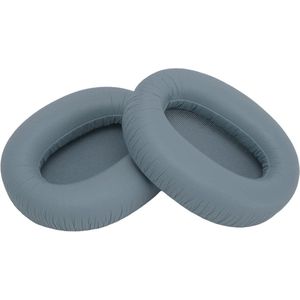 Vervangende Oorkussens Memory Foam Protein Leather voor EDIFIER W820NB - Ruisonderdrukking Hoofdtelefoonkussens - Gamer Headset-oordopjes - Blauw grijs .