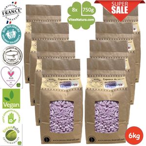 Marseille zeepvlokken met lavendel olie | 6 kg | Ecologisch en Milieuvriendelijk | Ambacht | Le Serail