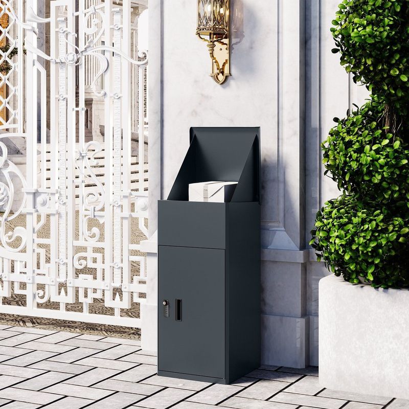 Brievenbus - Rood - Metaal - Voor Wandmontage