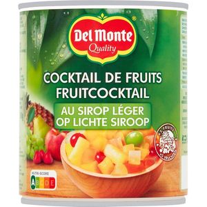 Del Monte Fruitcocktail op lichte siroop 6 blikken x 825 gram