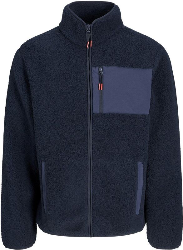 JACK&JONES - JJTHATCHER FLEECE JACKET PLS - Heren - Buitenjassen