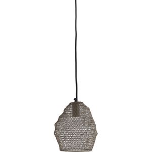 Light & Living Hanglamp Nola - Ø18cm - Taupe