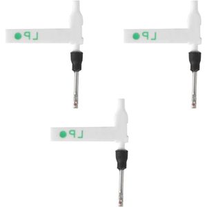 Allecto Plus - 3 stuks Naald Stylus voor Dubbelzijdig Platenspeler | Naald Vervanging en Draaitafel Stylus | Geschikt voor BSR ST-16 ST-17 | Hoge Kwaliteit