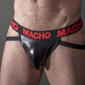 MACHO UNDERWEAR | Macho - Mx25rc Jock Red Leather Xl