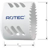 Rotec - Gatzaag - BiM-Co - Normaal Vertand - Ø76mm - Kobaltgelegeerd