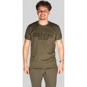 Ballin - 2432 - T-shirt - Legergroen