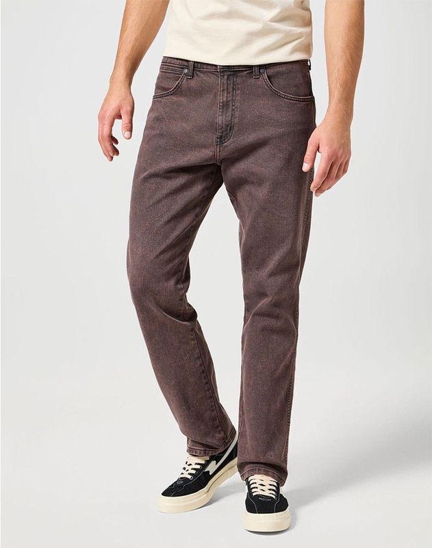 Wrangler 112356825 Spijkerbroek Bruin 36 / 32 Man