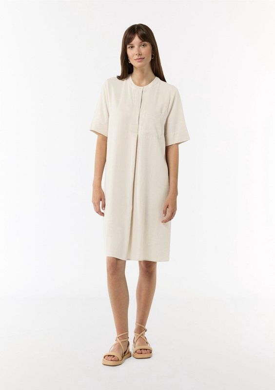 comma - Kleid - T-shirt Jurk - A-lijn - Modal