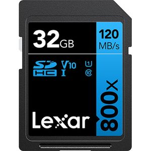 Lexar SDXC Blue Series - 32 GB - UHS-I 800X V30