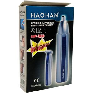 Haohan 4 in 1 Oplaadbaar Draadloze Multifunctionele Oor - Neus - Wenkbrauw en haartrimmer - Wasbaar - HP-300