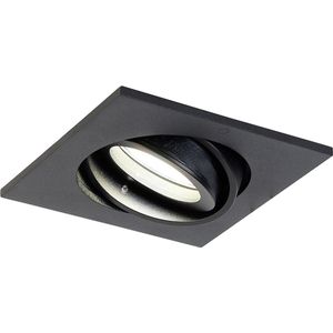 QAZQA club - Moderne Dimbare LED Smart Inbouwspot incl. wifi met Dimmer - 1 lichts - L 10 cm - Zwart - Woonkamer | Slaapkamer | Keuken