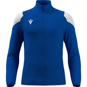 Macron - Glory Vanir Top Full Zip - Trainingsvest - Royal en Wit