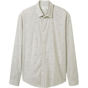Tom Tailor Overhemd Overhemd Met Print 1038787xx12 33932 Mannen Maat - L