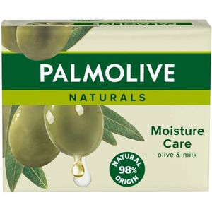 Palmolive - Naturals - Tabletzeep - Olijf & Melk - Natuurlijke ingrediënten - 4x90 g - 1 stuk