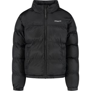 Ballin Amsterdam - Junior Ripstop Puffer Jacket - Zwart - Regular Fit