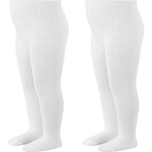 Babymaillot meisjes - Zachte, biologische katoenen leggings voor kinderen - 2 stuks