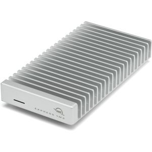 OWC Express 1M2 - Externe NVMe SSD - 8 TB - USB4 (USB-C) - Tot 3151 MB/s - Zilverkleurig