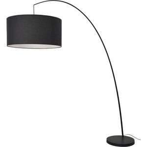 Sompex - Staande lamp / boog lamp - Fisher - Zwart