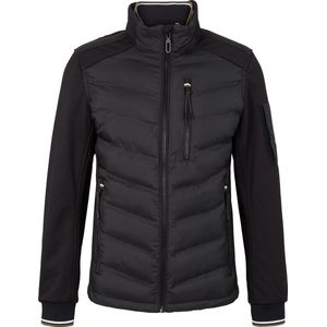TOM TAILOR decorative hybrid jacket Heren Jas - Maat S