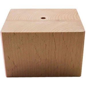 Houten meubelpoot 5 cm