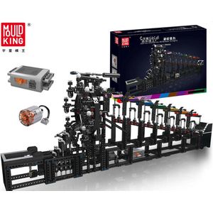 Mould King - 26006 - MOC-25851 Gemotoriseerde Regenboog Stepper Bal Rolling Machine