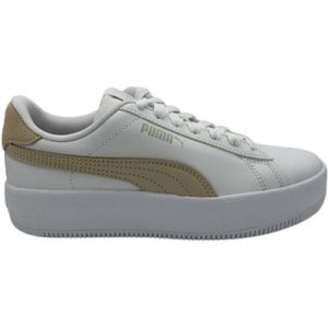 Puma Platform L WNS - Wit/Beige - Maat 36