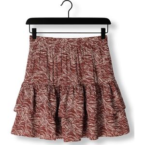 Minus Lavena Short Skirt Dames - Korte rok - Zand - Maat 42
