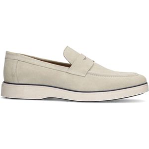 Sacha - Heren - Off white suède penny loafers - Maat 46