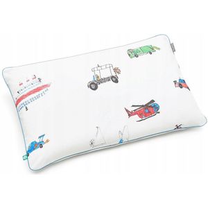 MUMLA Kussensloop Voertuigen Katoen 40x40cm met Rits